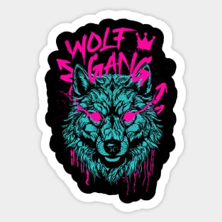 Wolf gang Sticker